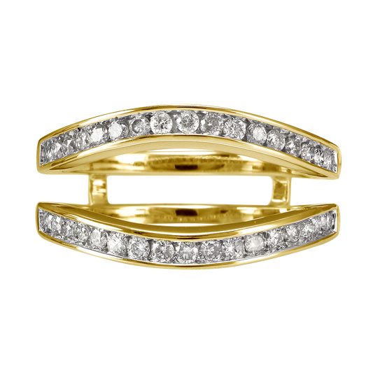 14 Karat Yellow Gold 0.50 Carat Diamonds Enhancer Ring-2025028-YG