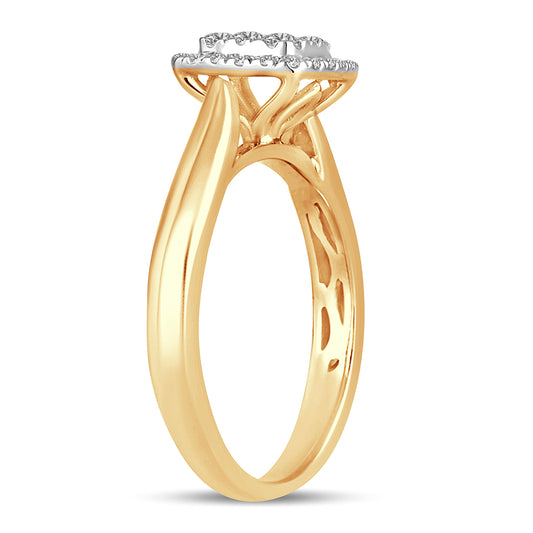 14K 0.48ct Diamond Ring