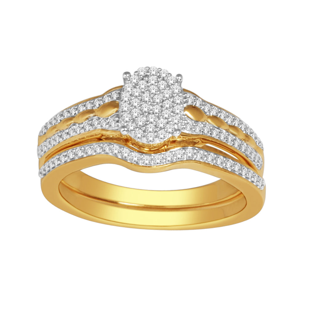 10K 0.33CT D-LADIES RINGS