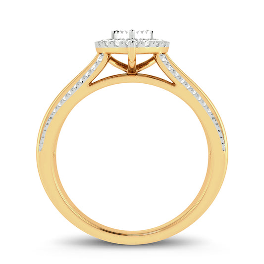 10K 0.15ct Diamond Ring