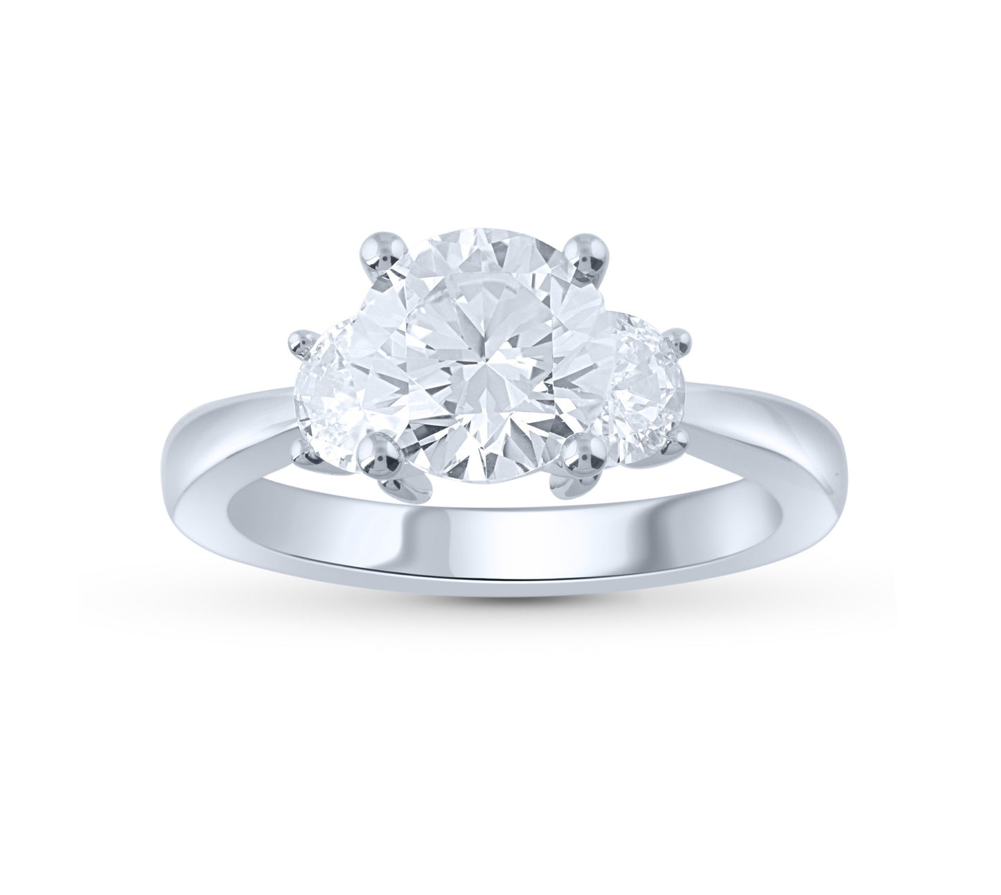 14K 3.50CT Lab Grown Diamond Ring