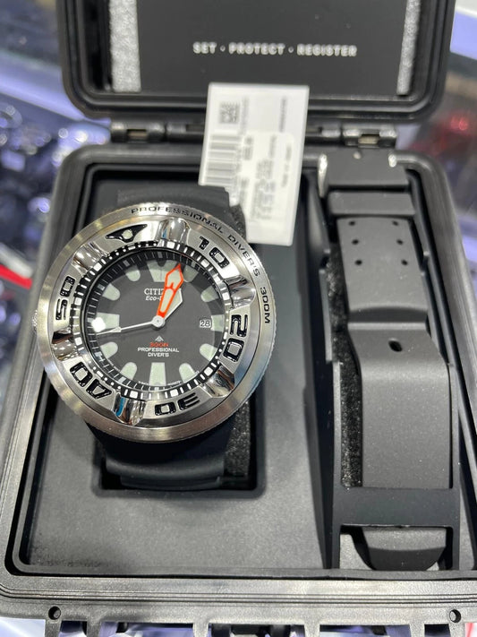 CITIZEN Men's Promaster Ecozilla Dive Eco-Drive Polyurethane Strap BJ8050-08E