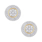 10 Karat Yellow Gold 0.53 Carat Diamonds Round Earrings-0125406-YG
