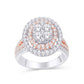 10 Karat Yellow Gold 2.05 Carat Diamonds Oval Ladies Ring-0225768-YG