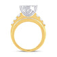 10 Karat Yellow Gold 2.00 Carat Diamonds Pear Ladies Ring-0226255-YG (Size 9)