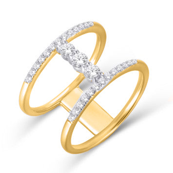 14KT-1.00CTW LADIESRING