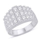 14 Karat White Gold 1.60 Carat Diamonds Fashion Ladies Band-0228082-WG