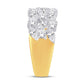 14 Karat Yellow Gold 2.07 Carat Diamonds Fashion Ladies Ring-0228117-YG