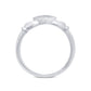10 Karat White Gold 0.10 Carat Diamonds Heart Ring-0229482-WG