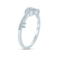 10 Karat White Gold 0.15 Carat Diamonds Key Ladies Ring-0229962-WG