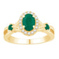 14 Karat Yellow Gold 1.31 Carat Diamonds Oval Ladies Ring-0232435-YG