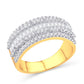 14 Karat Yellow Gold 2.00 Carat Diamonds Classic Men's Ring-0326097-YG
