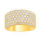 10 Karat Yellow Gold 2.98 Carat Diamonds Classic Men's Ring-0329705-YG