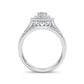 14K 1.00CT Diamond Bridal Ring