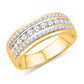 10 Karat Yellow Gold 1.00 Carat Diamonds Classic Men's Band-0625829-YG