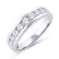 14 Karat White Gold 1.00 Carat Diamonds Classic Ladies Band-0725233-WG
