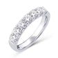 14 Karat White Gold 1.00 Carat Diamonds Classic Ladies Band-0725236-WG