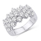 14 Karat White Gold 3.00 Carat Diamonds Classic Ladies Band-0725251-WG