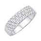 14 Karat White Gold 1.00 Carat Diamonds Classic Ladies Band-0725252-WG
