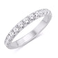 14 Karat White Gold 1.50 Carat Diamonds Classic Ladies Band-0725271-WG