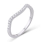 14 Karat White Gold 0.25 Carat Diamonds Classic Ladies Band-0725336-WG