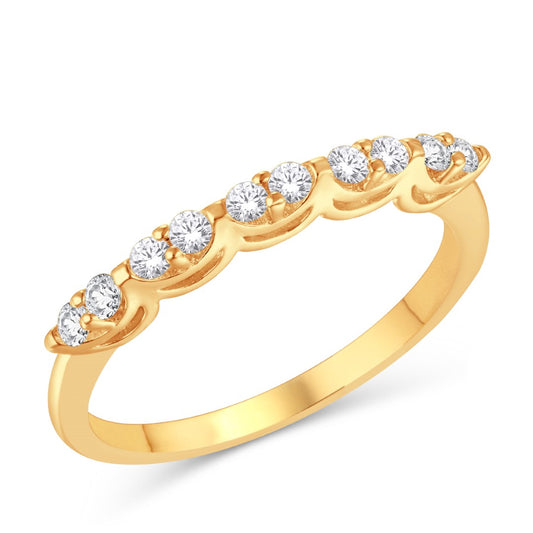 10 Karat All Yellow Gold 0.25 Carat Diamonds Fashion Ladies Band-0725915-ALY