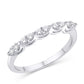 10 Karat White Gold 0.25 Carat Diamonds Fashion Ladies Band-0725915-WG