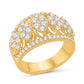 14 Karat All Yellow Gold 1.48 Carat Diamonds Designer Ladies Band-0725999-ALY