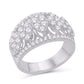 14 Karat White Gold 1.48 Carat Diamonds Designer Ladies Band-0725999-WG