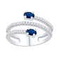 14 Karat White Gold 0.96 Carat Diamonds Classic Ladies Band-0732136-WG