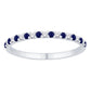 14 Karat White Gold 0.25 Carat Diamonds Classic Ladies Band-0732163-WG