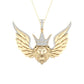 10K 0.55CT D-LION HEAD
