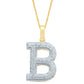 10KT 0.38-0.42 CT D-MICROPAVE INITIAL" B"