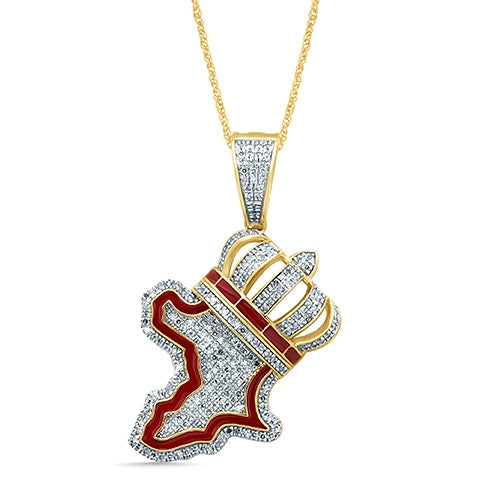 10K 0.53-0.60CT D-MAP 'AFRICA'