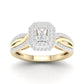 10K 0.40CT D-LADIES RINGS