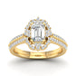 14K 0.88CT D-LADIES RINGS