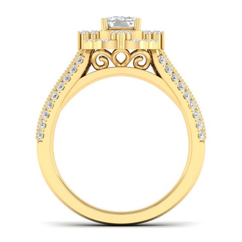 14K 0.88CT D-LADIES RINGS