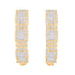 14 Karat White Gold 0.68 Carat Diamonds Classic Hoops-0929040-WG