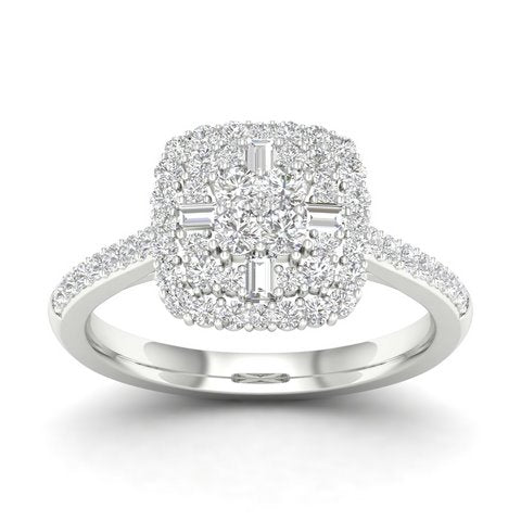 14K 0.50CT D-LADIES RINGS