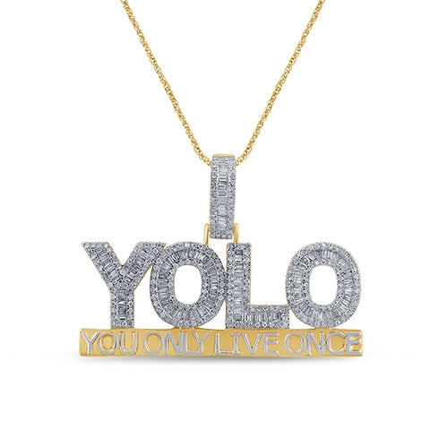 10K 1.31-1.37CT D- "YOLO" YOU ONLY LIVE ONCE