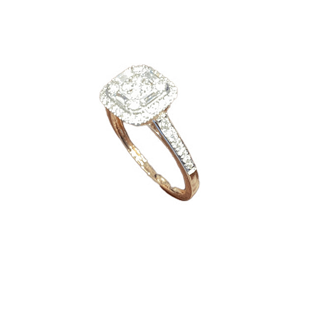 14K 0.50CT D-LADIES RINGS