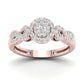 10K 0.40CT D-LADIES RINGS
