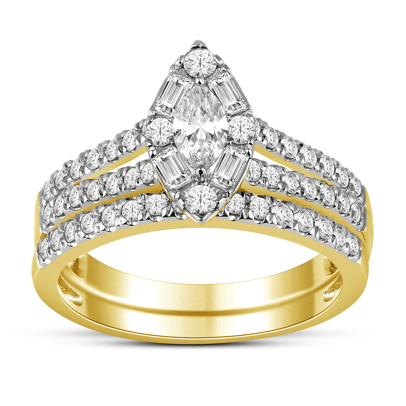 14K 1.00CT D-LADIES RINGS