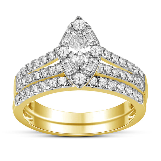 14K 1.00CT D-LADIES RINGS