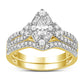 14KT 1.00CT D-LADIES RING