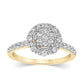 10K 0.59CT D-LADIES RINGS