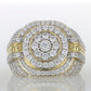 10K 3.00CT D-MENS RINGS