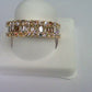 10KT 1.90-2.23CT D-MENS BAND BAGUETTES