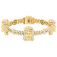 10KT-6.05CTW MBRACELET (8in)