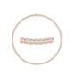 10 Karat Rose Gold 8.50 Carat Diamonds Baguette Chain-1430003-RG